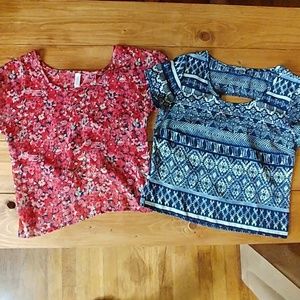 FREE Open back shirt bundle